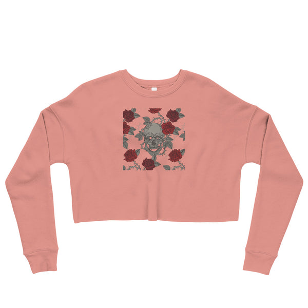 Wild Rose - Crop Sweatshirt