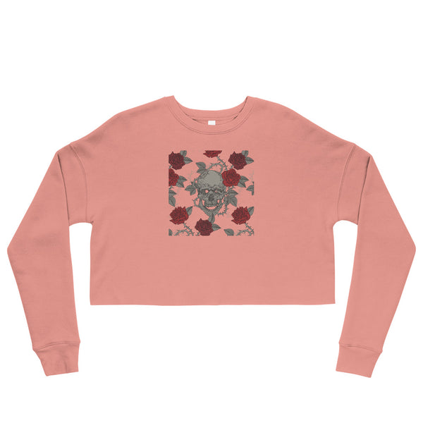 Wild Rose - Crop Sweatshirt