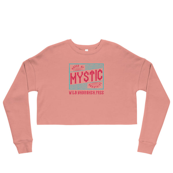 Mystic Mountains - Crop Sweatshirt