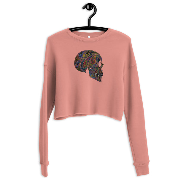 Paisley Haze - Crop Sweatshirt