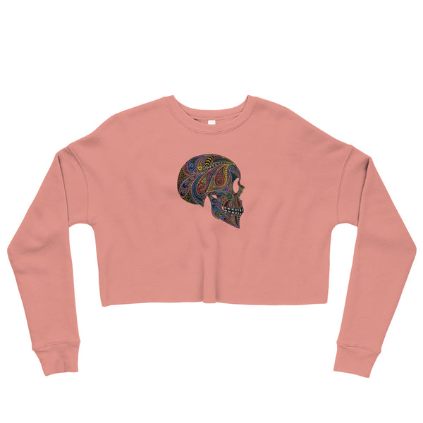 Paisley Haze - Crop Sweatshirt
