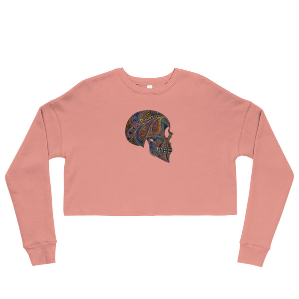 Paisley Haze - Crop Sweatshirt