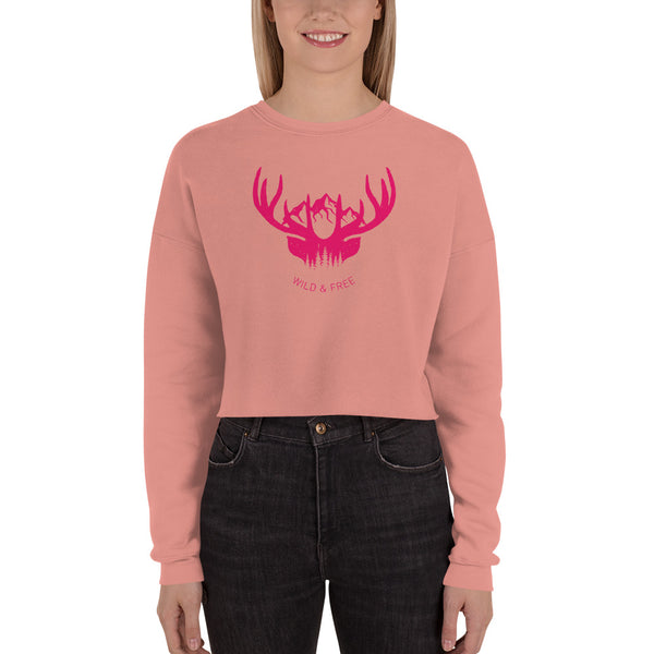 Tales of the Wild - Crop Sweatshirt