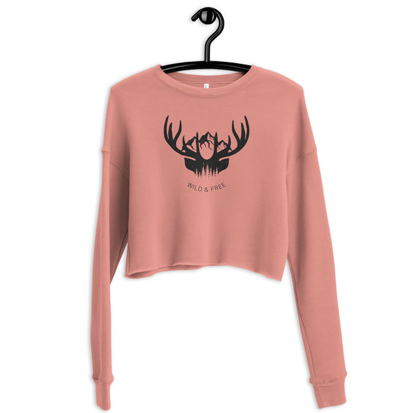 Tales of the Wild - Crop Sweatshirt