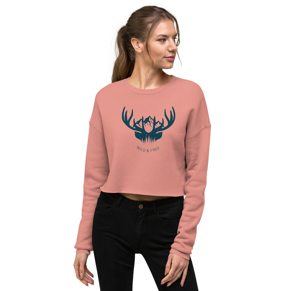 Tales of the Wild - Crop Sweatshirt