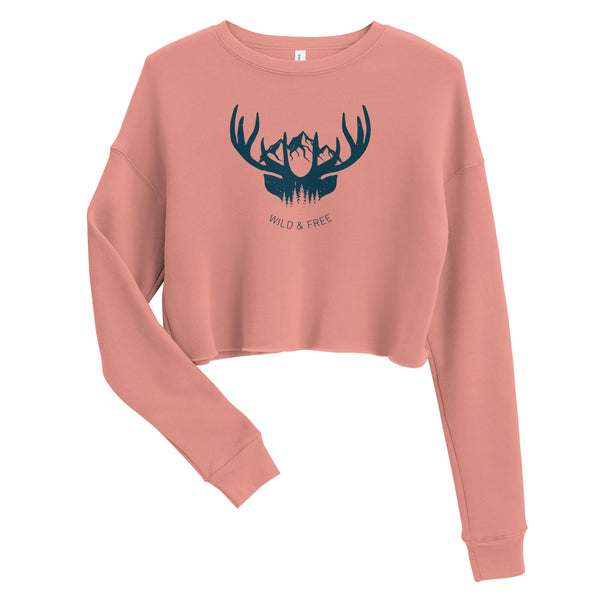Tales of the Wild - Crop Sweatshirt