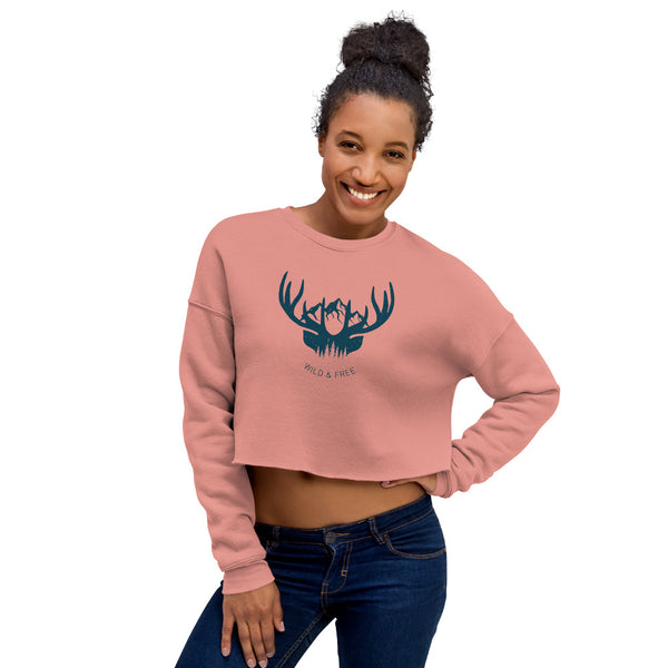 Tales of the Wild - Crop Sweatshirt