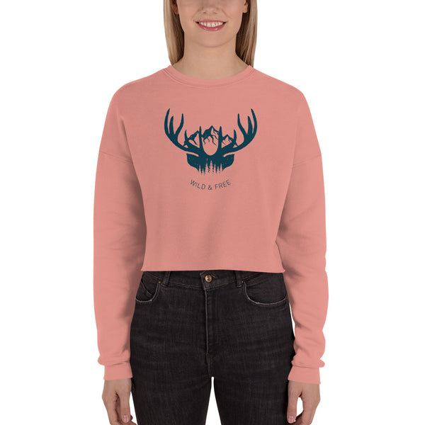 Tales of the Wild - Crop Sweatshirt