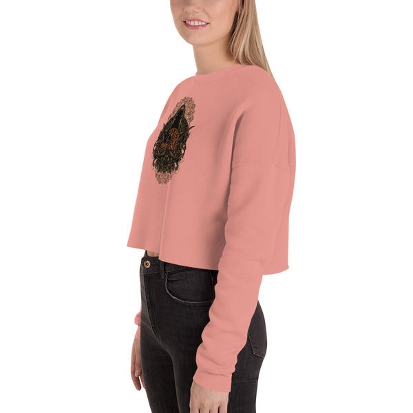 On Bended Mind - Crop Sweatshirt