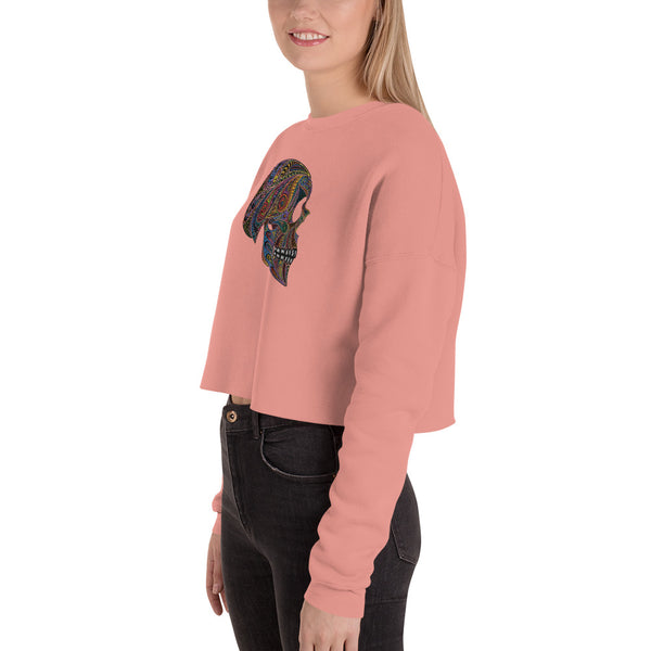 Paisley Haze - Crop Sweatshirt