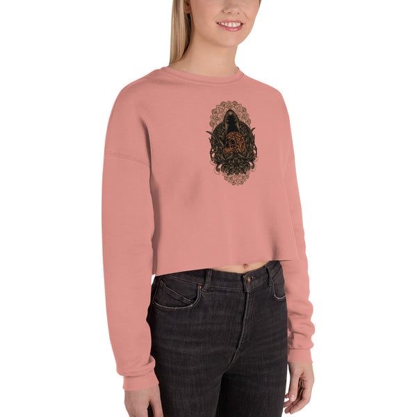 On Bended Mind - Crop Sweatshirt