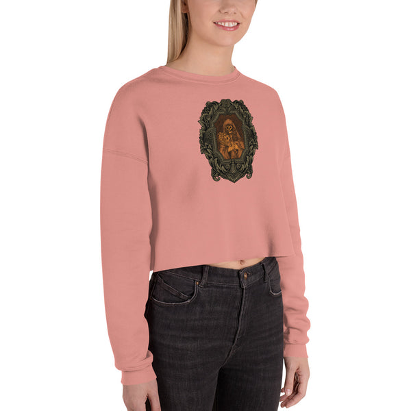 Lady Night - Crop Sweatshirt