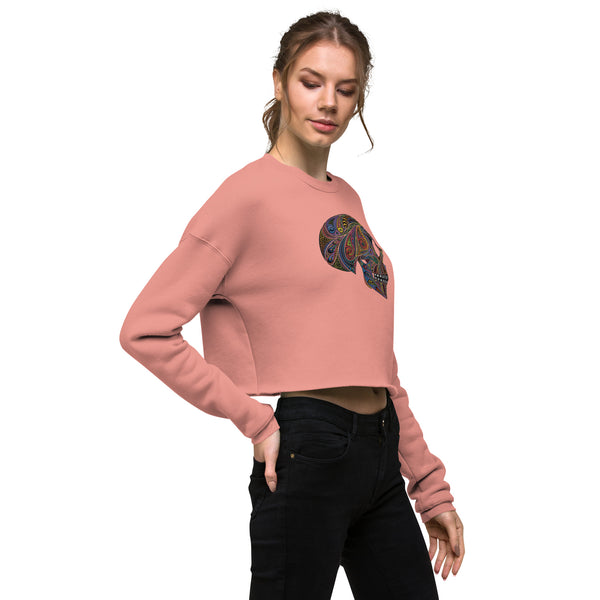 Paisley Haze - Crop Sweatshirt