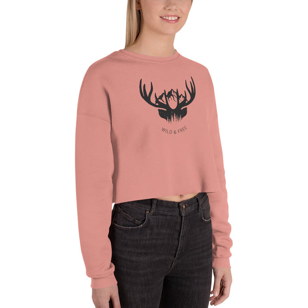 Tales of the Wild - Crop Sweatshirt