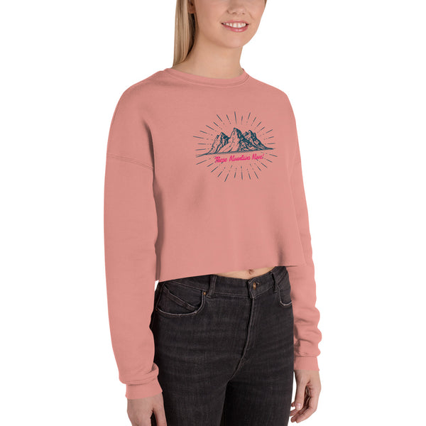 These Mountains Move! - Crop Sweatshirt