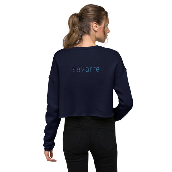 Paisley Haze - Crop Sweatshirt