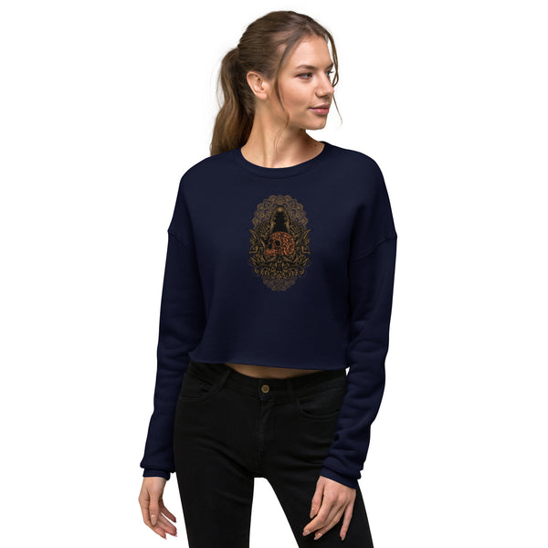 On Bended Mind - Crop Sweatshirt