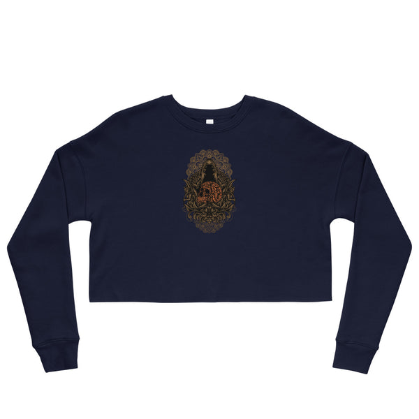 On Bended Mind - Crop Sweatshirt