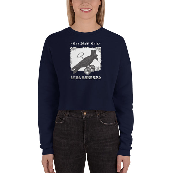 Luna Obscura - Crop Sweatshirt