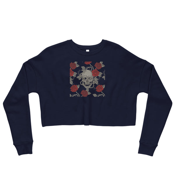 Wild Rose - Crop Sweatshirt