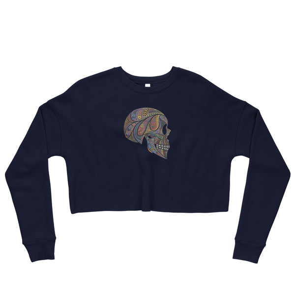 Paisley Haze - Crop Sweatshirt