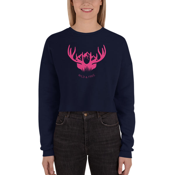 Tales of the Wild - Crop Sweatshirt