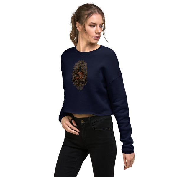 On Bended Mind - Crop Sweatshirt