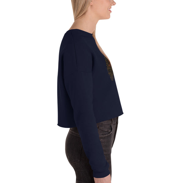On Bended Mind - Crop Sweatshirt
