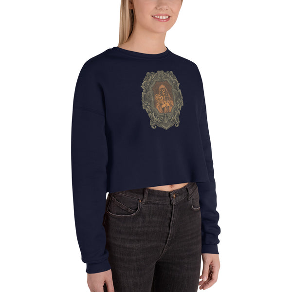 Lady Night - Crop Sweatshirt