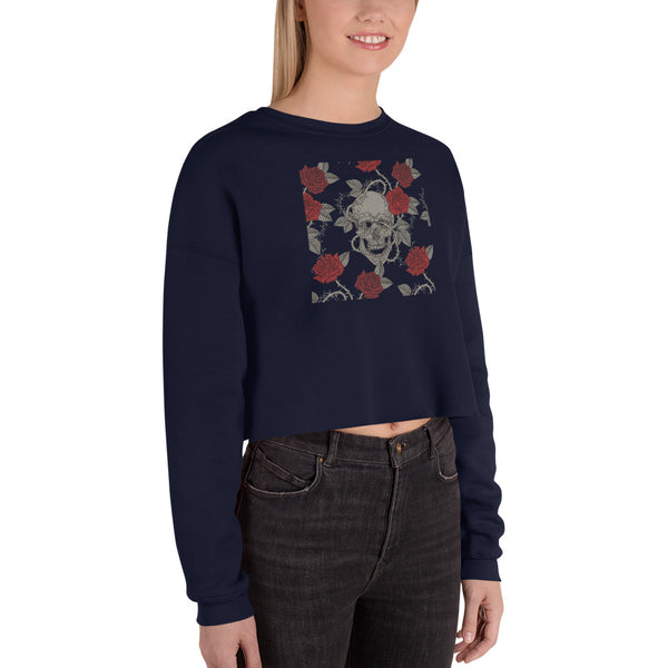 Wild Rose - Crop Sweatshirt