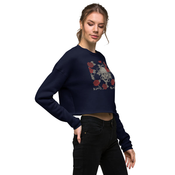 Wild Rose - Crop Sweatshirt